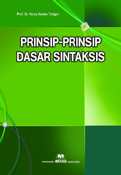 Prinsip-prinsip dasar Sintaksis